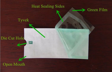 Bolsas médicas de la esterilización del sello de Peelable con el material superior de papel de 60G Billerud